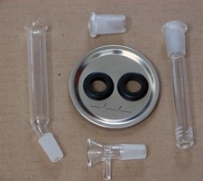 DIY Jar Bong Kit.  Wide Mouth lid and seal, Everything But 16 oz Jar picture