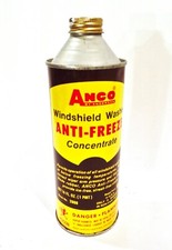 Vintage 1963-74 Anco Windshield Anti Freeze Oil Metal Advertising Can   picture