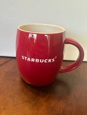 Starbucks red white mug 2011 picture