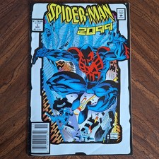 Spider-Man 2099 #1 Toy Biz 2nd Print White Variant 2001 Marvel Miguel O’Hara picture