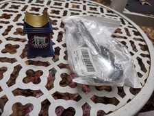 Drew Estate Cigar Holder and Unknown Brand Metal Cigar Ashtray with Holder picture