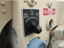 OEM Style Keyed Ignition Switch - Black-  Military Fits All Humvees picture