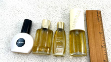 4 VTG Emeraude By Coty Mini Bottles Perfume Cologne Collectable Bottle Lot picture
