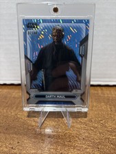 2023 Topps Star Wars High-Tek Darth Maul Pattern 1 Blue Diffractors 7/50 picture