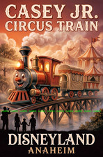 Disneyland Casey Jr Circus Train 11 x 17 Poster Fantasyland Storybook Land picture