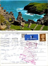 King Arthur's Castle, Tintagel, Cornwall, England Postcard 70553 picture