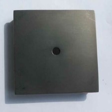 SQUARE METAL ( BRONZE ) LAMP BASE - NEW picture