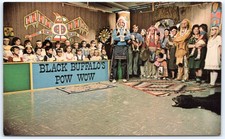 Postcard Glendale CA Black Buffalo's TV Pow Wow Show Cowlitz Indian P19C picture