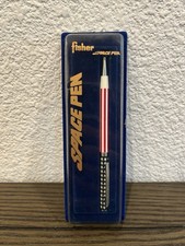 Vintage Star And Stripes Fisher Space Pen American Flag Pattern w/ Packaging NIB picture