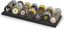 12X4 Challenge Coin Display - Black picture