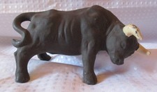 Vintage Mid 20th Century El Toro Ceramic Muscle Detailed Bull Made In Japan picture