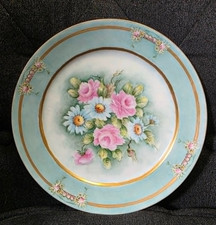 Vintage Krautheim Hand-painted Porcelain Plate with Floral Design picture