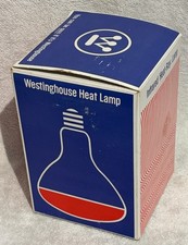 Vintage Westinghouse Heat Lamp Bulb 250W Brand New NOS w/ Original Box picture