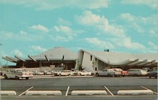 Photo PC ** Spokane Washington View of Spokane International Airport 1950s era picture