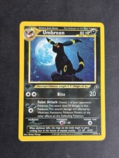 2001 Pokémon Neo Discovery 1st Edition Umbreon Holo #13 picture