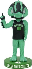Slater The Gator Green River Gators Mascot Bobblehead College picture
