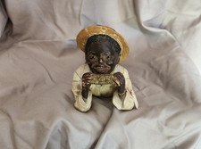 Ceramic Figure Johann Maresch, Late 19th Century signed picture