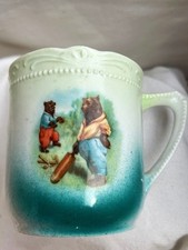 Roosevelt Bears Themed  Shaving Mug, Altenburg China from Germany picture