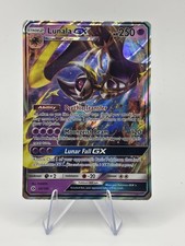 Lunala GX Holo Ultra Rare SM Base Set 66/149  picture