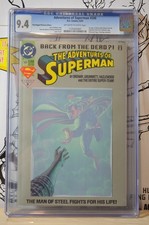 Adventures of Superman #500 CGC 9.4 Platinum Edition 1st appearance of Steel picture