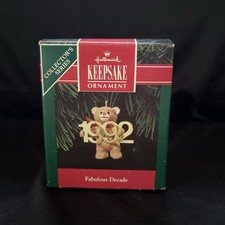 Hallmark Keepsake Ornament Fabulous Decade Series 1992 picture