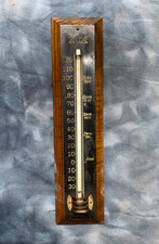 Vintage Advertising Thermometer Blood Heat Washington DC Eye St. P.L. Brand picture