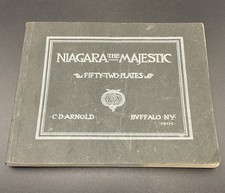 1901 Niagara Falls, Niagara The Majestic Souvenir booklet Buffalo New York picture