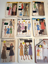 Simplicity Butterick Very Vintage Original Women's Knits Sewing Pattern Lot 9 picture