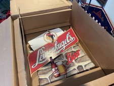 Leinenkugels Illuminated Fireplace Sign New Old Dead Stock Light Beer Rare Mint picture