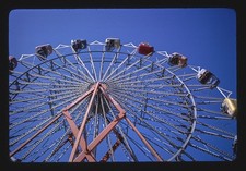 Photo:Seaside Heights New Jersey 1978 Sky Diver Ride Ferris Wheel picture