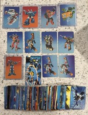 1985 Hasbro - Transformers Action Card - 130 Card Lot picture