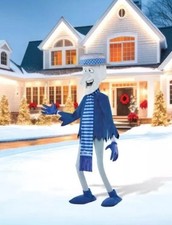 6 FT ANIMATED SNOW MISER FROM YEAR WITHOUT A SANTA CLAUS CHRISTMAS PROP picture