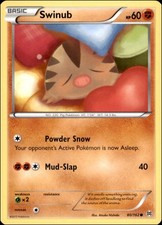 Pokemon - Swinub #80/162 - XY - BREAKthrough Common picture