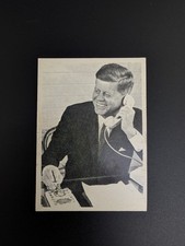 Vintage 1967 John F Kennedy JFK Photo Card Pick Your Card Complete Your Set 1–77 picture