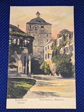 Heidelberg Castle 1906 Postcard Ruprechsbau & Wartturm Germany Pre-WWI Unposted  picture