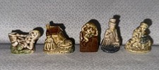 Vintage Wade Whimsies 5 Nursery Rhymes English 1980s Perfect Condition  picture