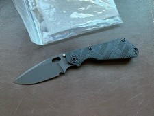 Stider SNG Hybrid Black Crosshatch G10, Tiger Stripe Ti, Black PD-1 PD1 Blade picture