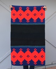 Authentic Navajo Rug - Dress Panel - Diamond Cross Pattern - 44