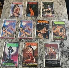 LOT OF 34 Comics VAMPIRELLA 0,1,1-5  VENGEANCE 0,3-25 HARRIS Strikes 1 Classic 3 picture