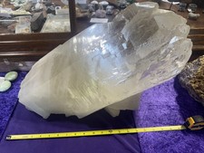 Giant Elestial Clear Quartz Crystal 78LBS from Brazil picture