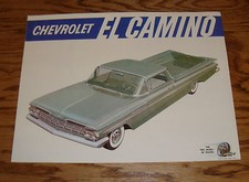 1959 Chevrolet El Camino Sales Brochure 59 Chevy picture