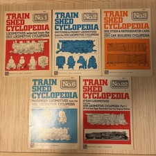 Train Shed Cyclopedia Lot No 1 2 3 6 22 Newton K Gregg Vintage Railroad Locomoti picture