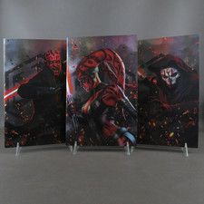 (NM) 2025 Orbit George Lucas 1 Foil Lot - Star Wars Darth Maul, Talon & Nihilus picture