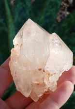 129g Natural Rough Exoskeleton Quartz Crystal Point Cluster Reiki Specimen picture