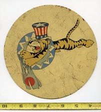 CBI AVG Flying Tigers P-40 fighter Patch WW2 airplane aviation picture