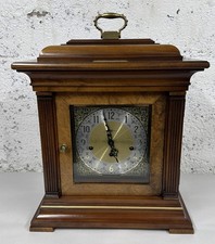 Howard Miller Thomas Tompion Cherry Mantle Clock 612-436 Triple Chime With Key picture