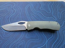 McNees Dixon MagnaCut - Bronze & Green Diamond Titanium - Satin Stonewash Blade picture