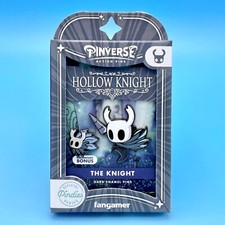 PINVERSE Hollow Knight Enamel Figure Pin Set Pack + Trading Card + Stickers picture