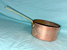 🔥🍳 Metaux Ouvres Vesoul Art et Cuisine COPPER Sauce Pan Pot Vintage FRANCE 7