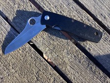 Vintage Spyderco Bob Terzuola C15 Collaboration - Rare - Mint  picture